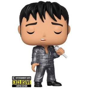 #188 POP! Rocks Elvis `68 Comeback Special Entertainment Earth Exclusive