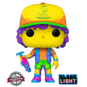 #828 POP! Stranger Things - Dustin Beef Tee - Black Light - LATAM Exclusive