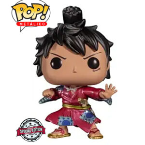 #921 POP! ONE PIECE - Luffytaro in Kimono Metallic LATAM Exclusive