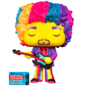 #239 POP! Rock Jimi Hendrix Black Light - NYCC 2021 Exclusive