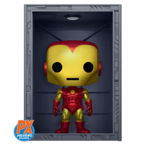 #1036 POP! Marvel Iron Man Hall of Armor Iron Man Model 4 - Previews Exclusive