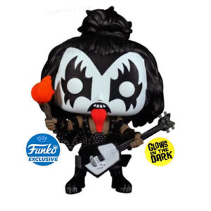 #121 POP! Rocks Kiss - The Demon (Gene Simmons) Glow in the Dark Exclusive