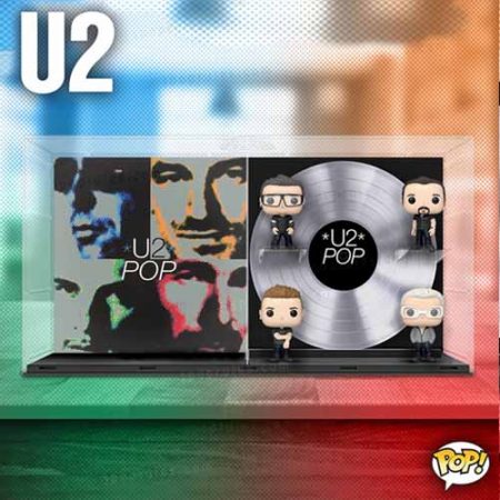 #46 POP! Albums  U2 - Pop - Bono, The Edge, Larry Mullen Jr, Adam Clayton
