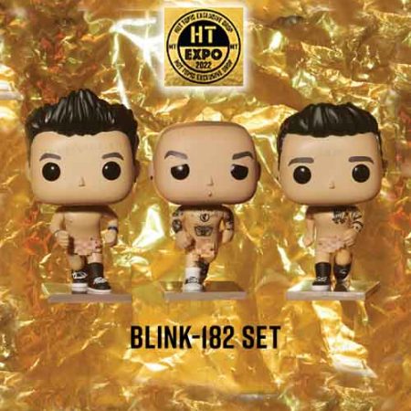 3PACK POP! Rocks Blink 182 - Mark, Travis & Tom -  Hot Topic Expo Exclusive
