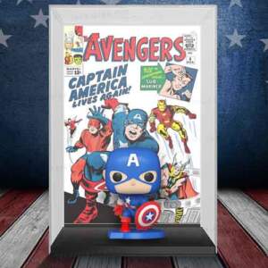 #27 POP! Comic Cover The Avengers #4 (1963) - Captain America