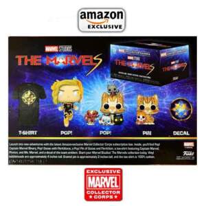 Funko BOX Collector - Marvel Collector Corps - Julio 2023 - The Marvels - L