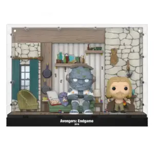 #005 POP! Deluxe Moment Marvel Avengers Endgame - Thor's House con Protector Acrilico